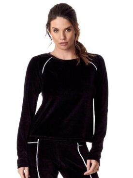 Blusa ML 168 Plus Preto (Tamanho M) - Vestem