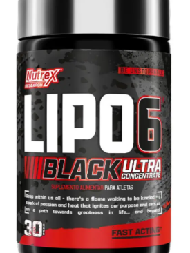 Lipo 6 Black Ultra Concentrado (30 caps) - Nutrex