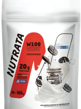 W100 Whey Refil (900g) - Nutrata