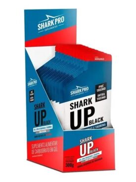 Shark Up Black Gel Morango (10un de 30g) - Shark Pro