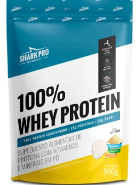 100% Whey Protein (900g) - Shark Pro- Refil