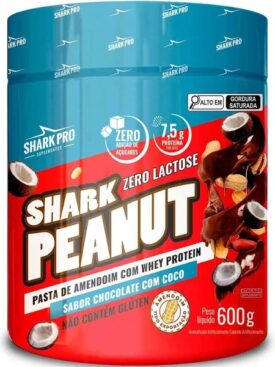 Shark Peanut Chocolate com Coco Zero Lactose (600g) - Shark Pro